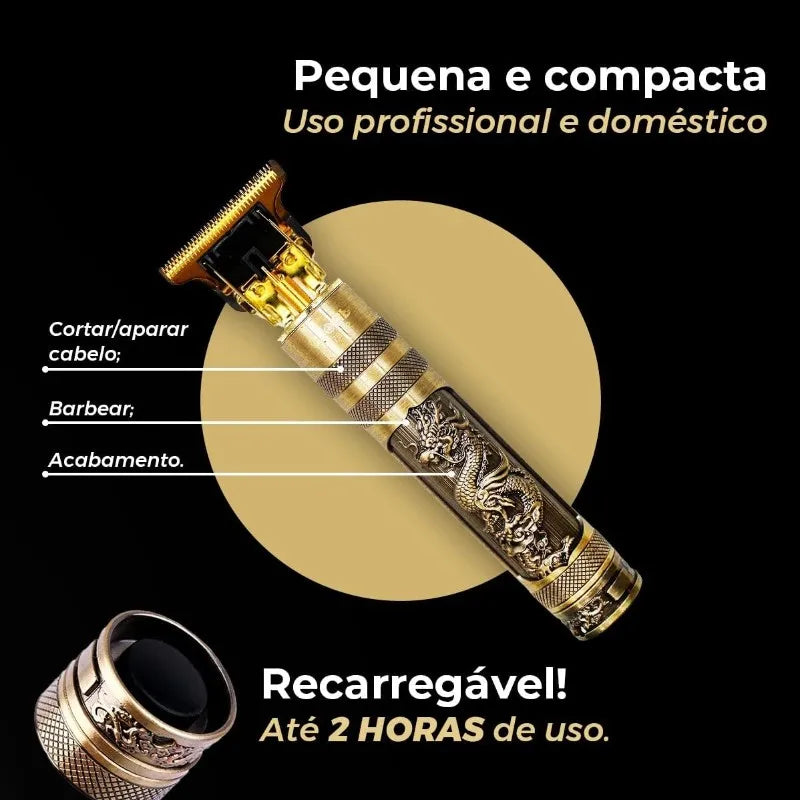 Máquina de Cortar Cabelo Profissional para Barba e Cabelo